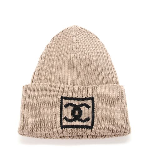 chanel beanie|chanel wool cashmere beanie hat.